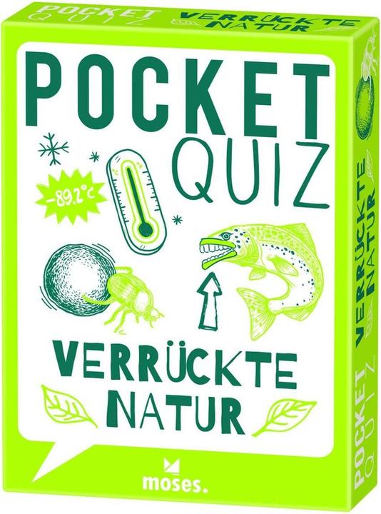 Actual product image Pocket Quiz Crazy Nature (German)