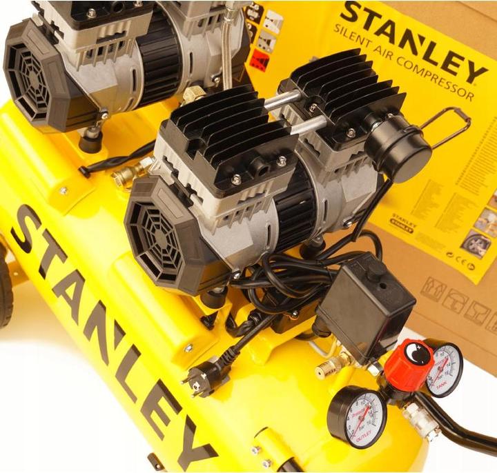 Produktbild Stanley SPRĘŻARKA BEZOLEJOWA WYCISZONA 50L/2,6KM/8BR (50 l)
