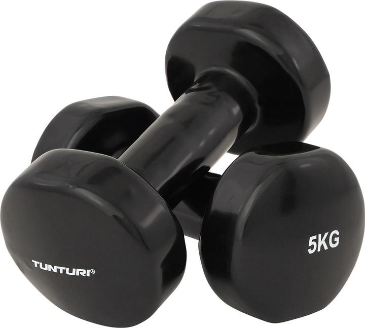 Produktbild Tunturi Vinyl Kurzhanteln (2 x 5 kg)