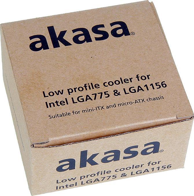 Produktbild Akasa AK-CCE-7106HP Low Profile CPU-Kühler Intel (29.50 mm)