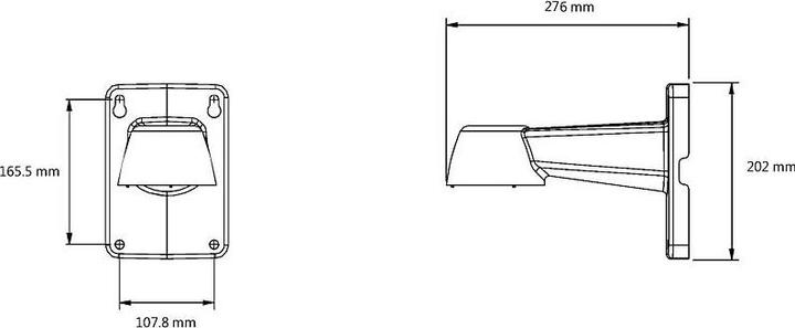Immagine prodotto Vivotek Kit di montaggio della telecamera AM-21C (Kit di montaggio)