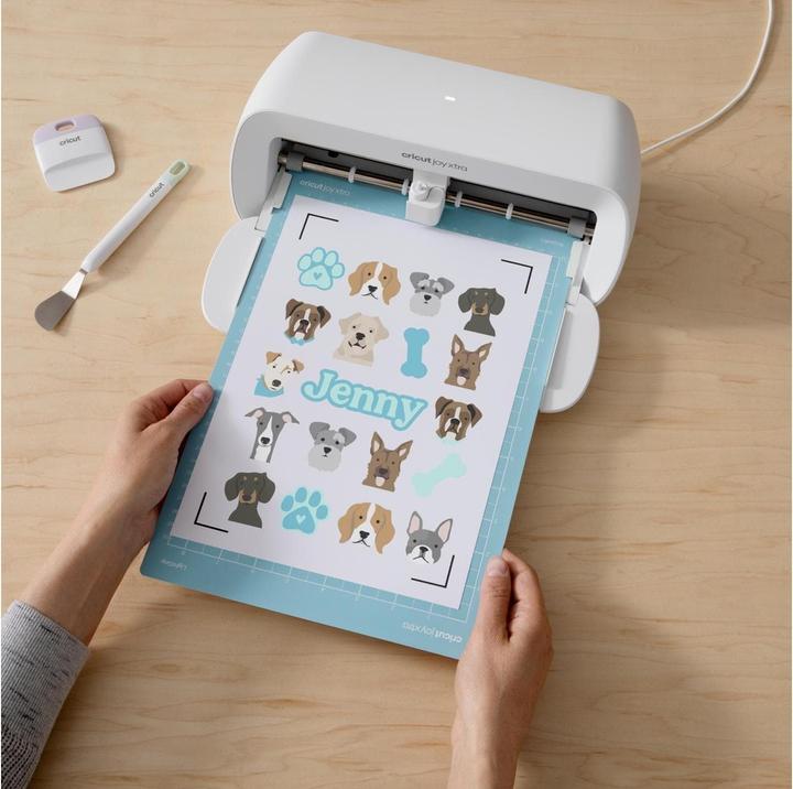 Image du produit Cricut Stickerpapier Joy Xtra A4, 6 Bogen, Weiss (6 x)