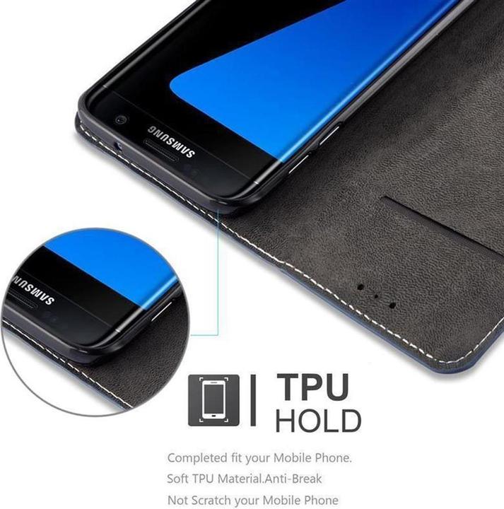 Productafbeelding Cadorabo Boek X Portemonnee Hoesje (Samsung Galaxy S7 Edge)