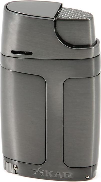 Actual product image Xikar lighter Element ELX Double Jet Gunmetal