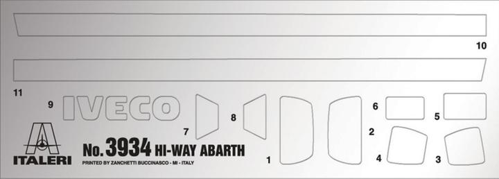 Image du produit Italeri IVECO E5 Hi-Way Abarth