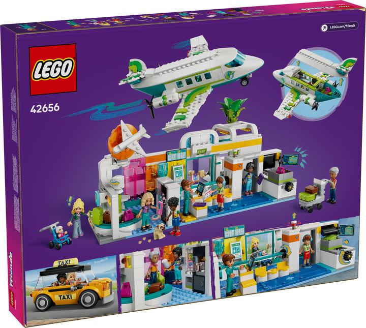 Produktbild LEGO Heartlake City Flughafen mit Flugzeug (42656, LEGO Friends)