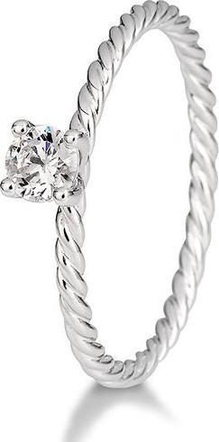 Image du produit Breuning Bague de fiançailles Cordon (57, Or 585/14 K)