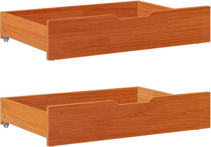 Actual product image VidaXL Extendable day bed with drawers (90 x 200 cm)