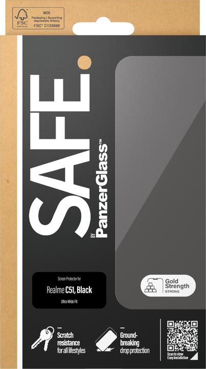 Produktbild Safe Ultra-Wide Fit (1 Stück, Realme C51)