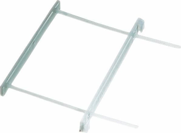 Produktbild Leitz Archiv-Abheftbügel, farblos, zweiteilig aus Kunststoff, Füllhöhe: 60 mm, mit Deckschiene