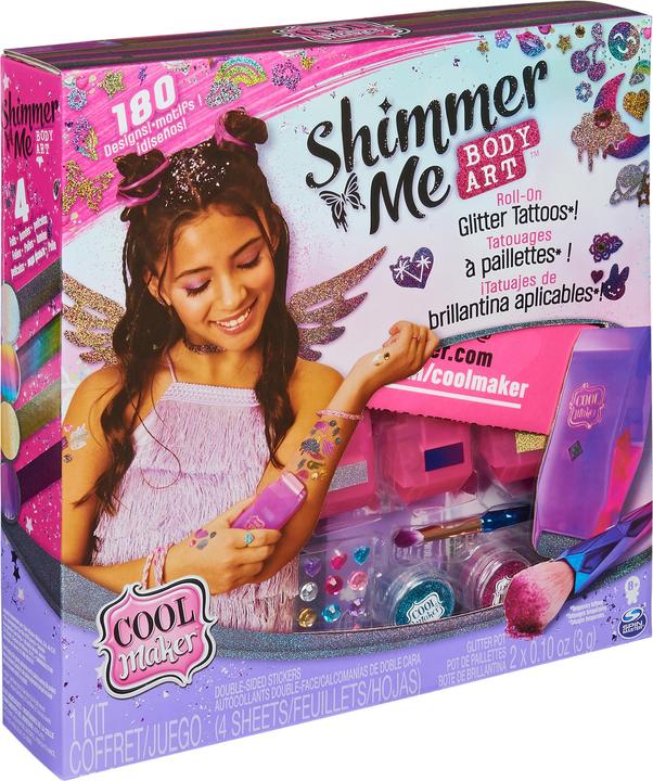 Actual product image Spin Master CLM Shimmer Me - Body Art Studio