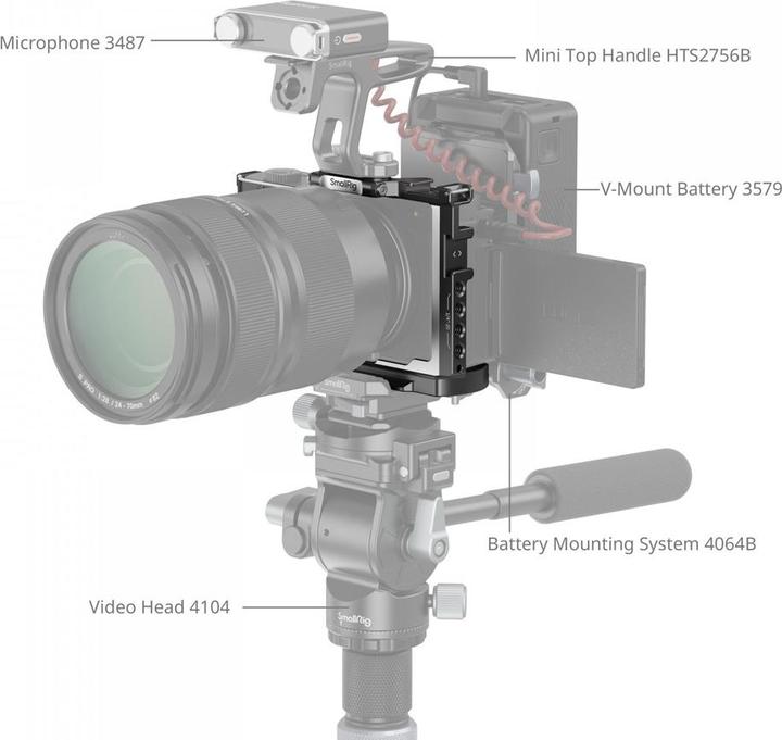 Produktbild SmallRig Cage für Panasonic LUMIX S9, Detailfarbe: Schwarz (Cage)