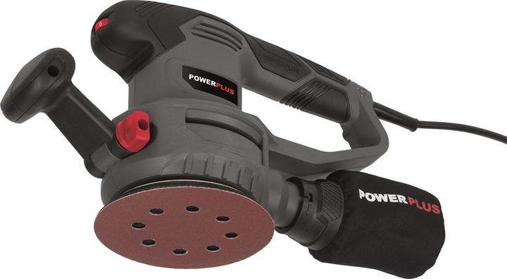 Produktbild Powerplus Exzenterschleifer 450W Ø 125mm - 5 Acc. (Schwingschleifer, 450 W)