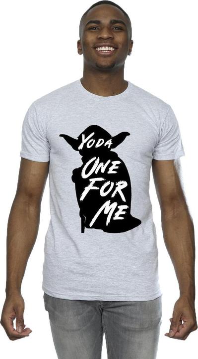 Image du produit Star Wars - T-shirt YODA ONE FOR ME - Homme (M)
