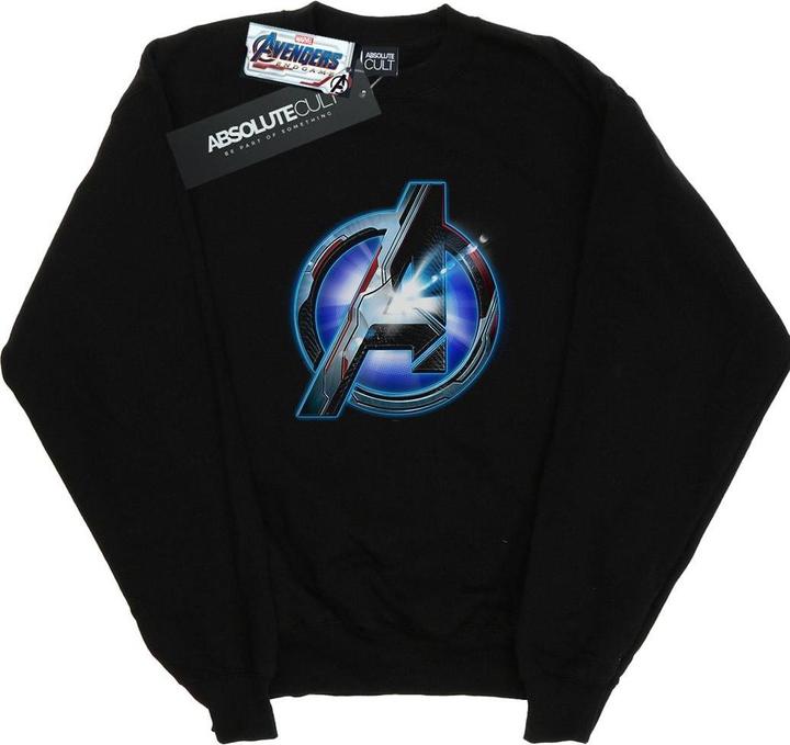 Avengers Endgame Glühendes Logo Baumwolle Sweatshirt