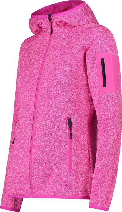 Actual product image CMP Campagnolo Women's Jacket Fix Hood Jacquard Knitted 3H19826 (38, S)