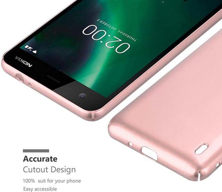 Image du produit Cadorabo Hard Cover Couverture métallique mate (Nokia 2)