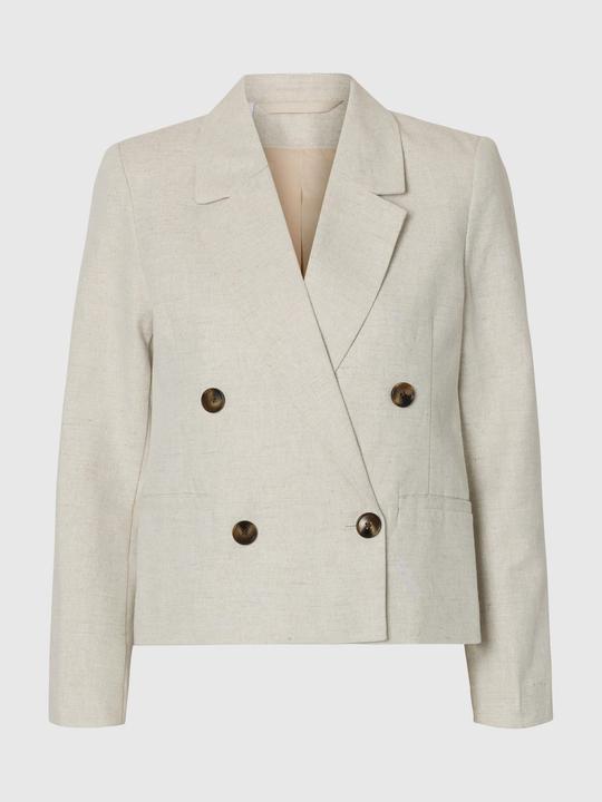 Produktbild Selected Femme Cropped Blazer aus Leinengemisch (38)