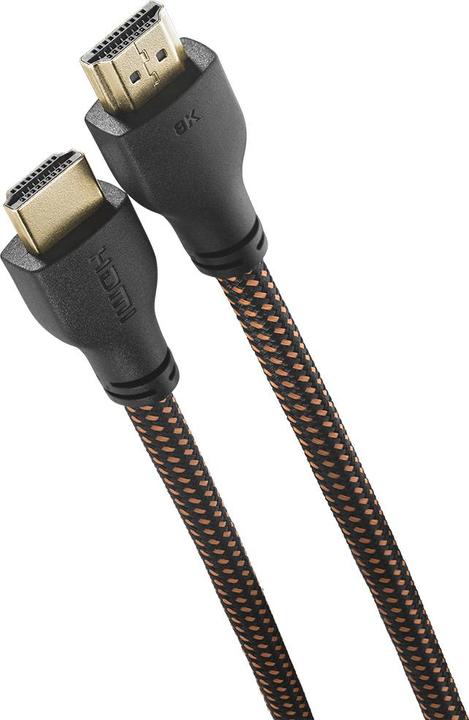 Produktbild One for All 1,5m Ultra High Speed HDMI 2.1 Kabel zertifiziert (1.50 m, HDMI)