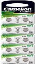 Immagine prodotto Camelion Pile a bottone LR45 / AG10 in blister da 10 pezzi (10 pz., AG10, 80 mAh)