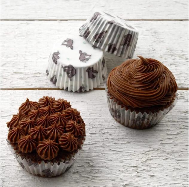 Produktbild Zenker Muffin Backform Faultier 50 Stück (5 cm)
