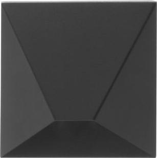 Actual product image Nova Luce BAZZ LED wall light black 3W warm white 16x5x16cm 9060940