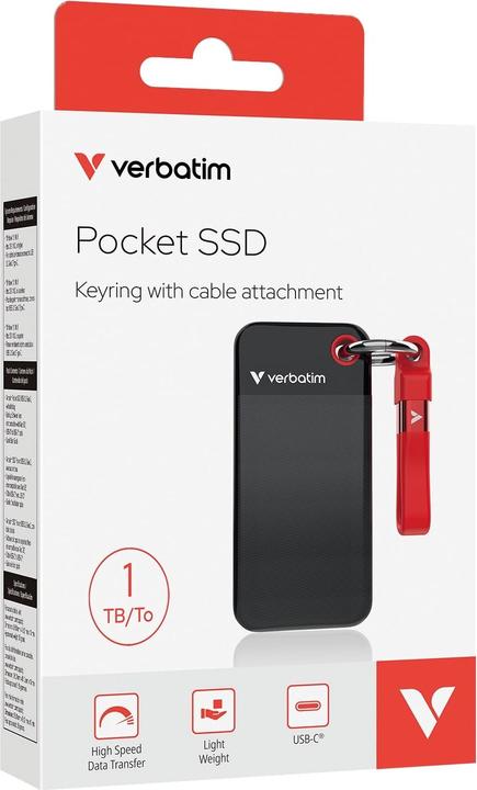 Actual product image Verbatim Pocket SSD (1000 GB)