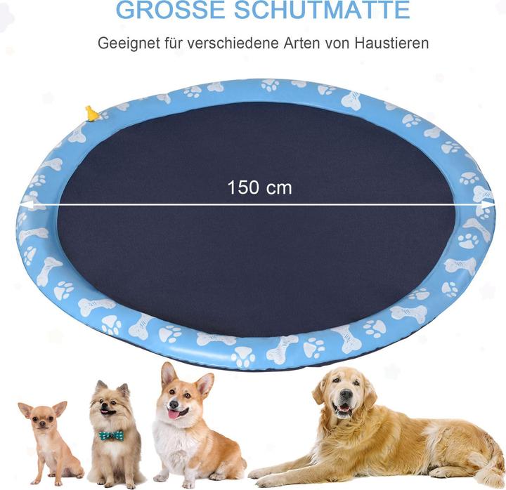 Image du produit PawHut Pataugeoire pour chiens pliable pour un transport facile (Piscine pour chiens)