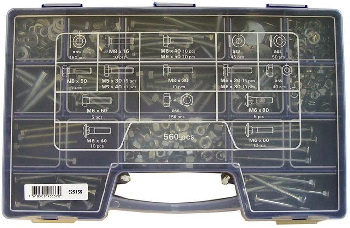 BestaPac Metal screw case (560 Screws per piece)