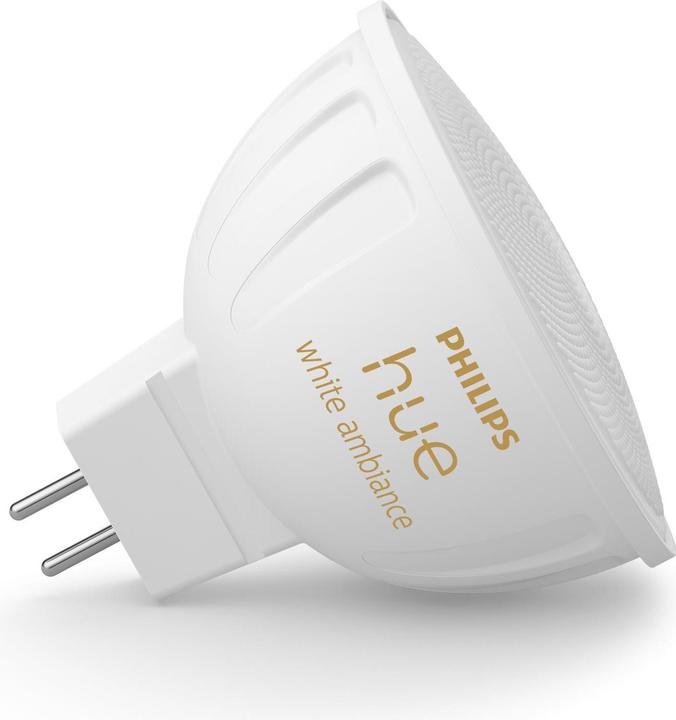Actual product image Philips Hue White Ambiance (GU5.3, 5.10 W, 400 lm, 1 x, G)