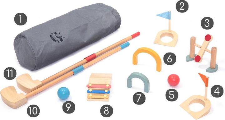 Image du produit UMU Set de mini-golf en bois