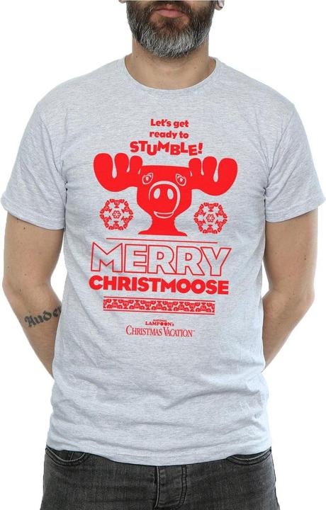 Actual product image National Lampoon´s Vacation Mens Merry Christmoose T-Shirt (S)