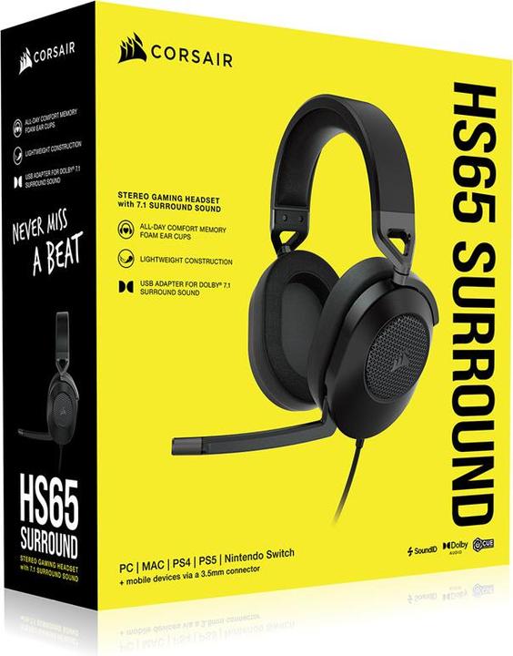 Actual product image Corsair HS65 Surround (Cable)