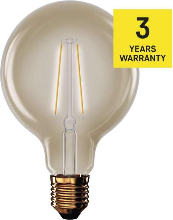 Image du produit Emos Lampe LED Vintage G95 / E27 / 4,5 W (40 W) / 420 lm / Blanc chaud (E27, 4.50 W, 420 lm, 1 x, F)
