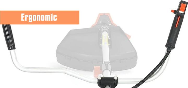 Actual product image Fuxtec FX-MS152 Petrol Mains Scythe Multitool 2in1 (Plastic knives, Trim line)