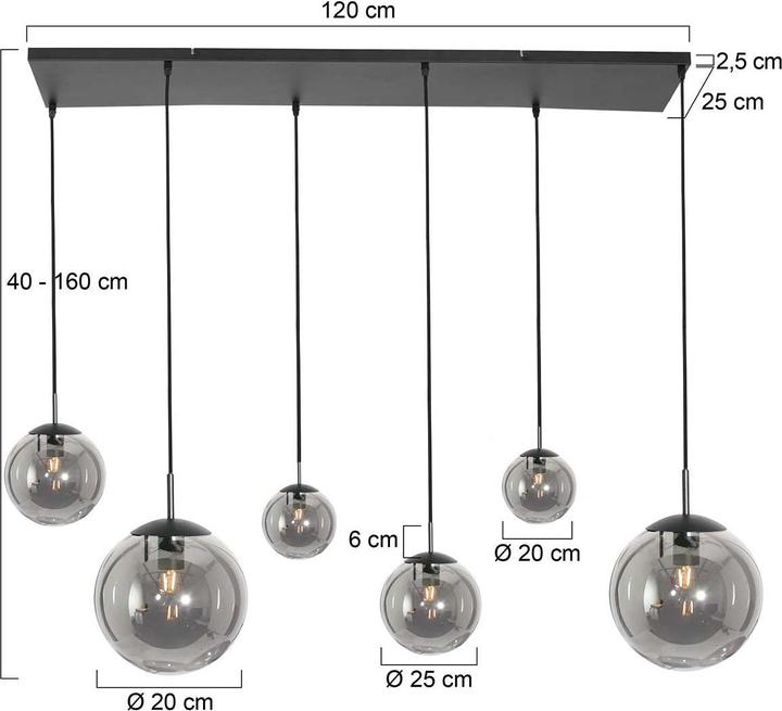 Actual product image Steinhauer Bollique (E27)