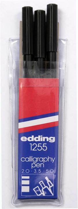 Produktbild Edding 1255 (Schwarz, 6 mm, 3 x)