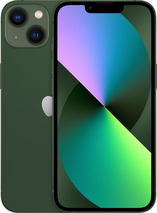 Actual product image Forza Refurbished iPhone 13 (128 GB, Green, 6.10", 12 Mpx, Dual SIM, B / Very good)