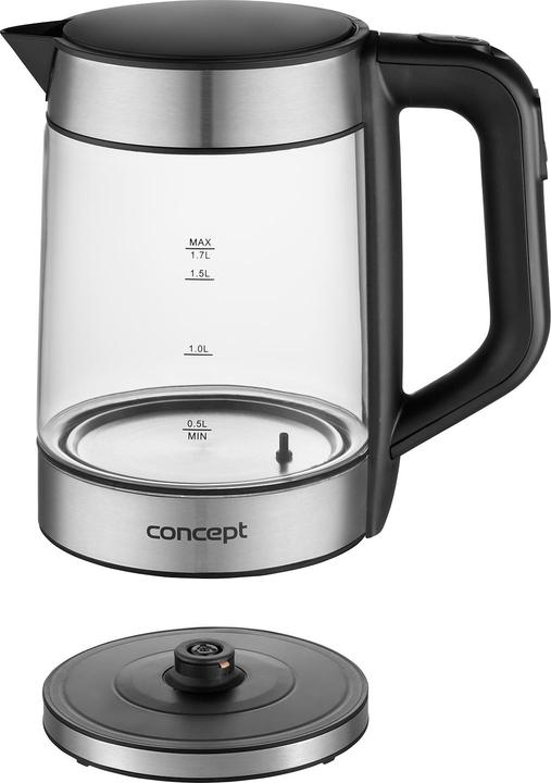 Produktbild Concept Czajnik Czajnik elektryczny szklany z regulacjš temperatury 1,7l RK4067 (1.70 l)