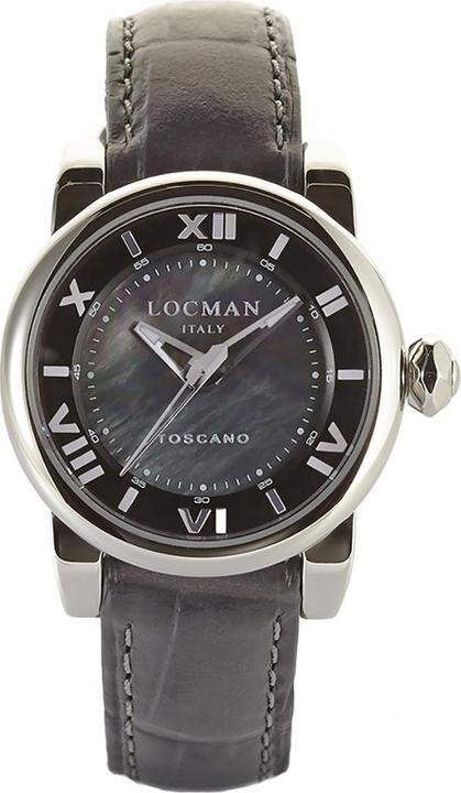 Produktbild Locman Italy Unisexuhr Toscano grau Ref. 595 (Analoguhr)