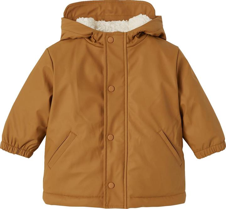 Vertbaudet Baby-Set: Thermo-Regenjacke mit Webpelz und Matschhose, Recycling-Polyester (68)