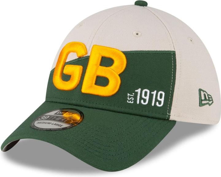 Produktbild New Era 39Thirty Cap - SIDELINE HISTORIC Green Bay Packers - (XL)