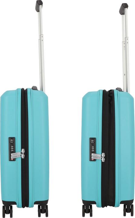 Produktbild American Tourister Reisekoffer Aerostep 36 L, Turquoise Tonic (36 l, Handgepäck (bis 50l))