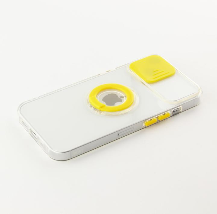 Produktbild PhoneLook Hülle mit Kamera-Slider und Ring (Apple iPhone 14)