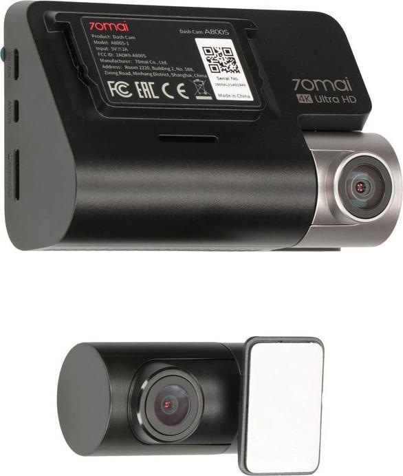 Actual product image 70mai A800S-1 (GPS receiver, Accelerometer, UHD 4K)