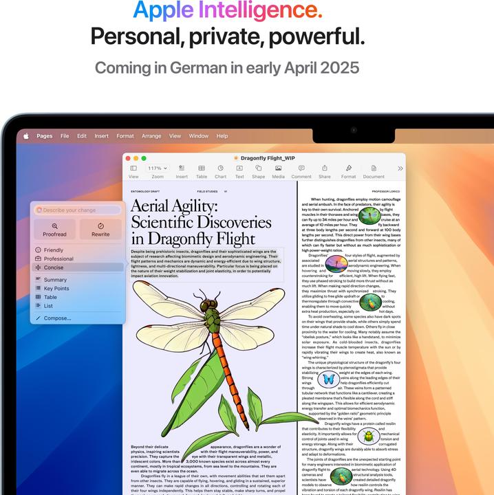 Produktbild Apple MacBook Air – 2025 (13.60", M4, 16 GB, 512 GB, DE)
