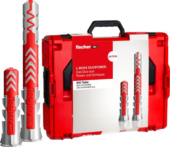 Actual product image Fischer L-BOXX 102 DuoPower (910 pcs.)