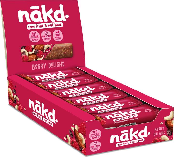 Actual product image Nakd Berry Delight (18 pcs., 630 g)