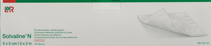 Actual product image Solarline N Wundkompresse 5x5cm