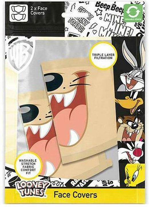 Produktbild Pyramid Looney Tunes: Mundschutz Taz (2er Set)